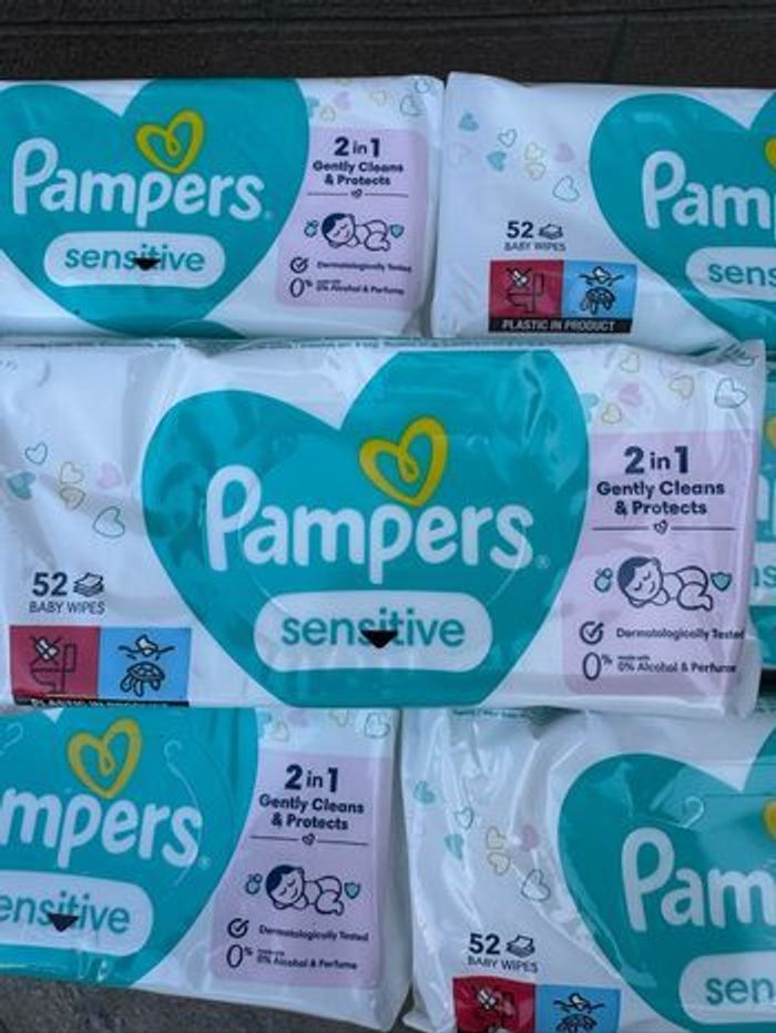 Lingettes Pampers sensitive - photo numéro 2