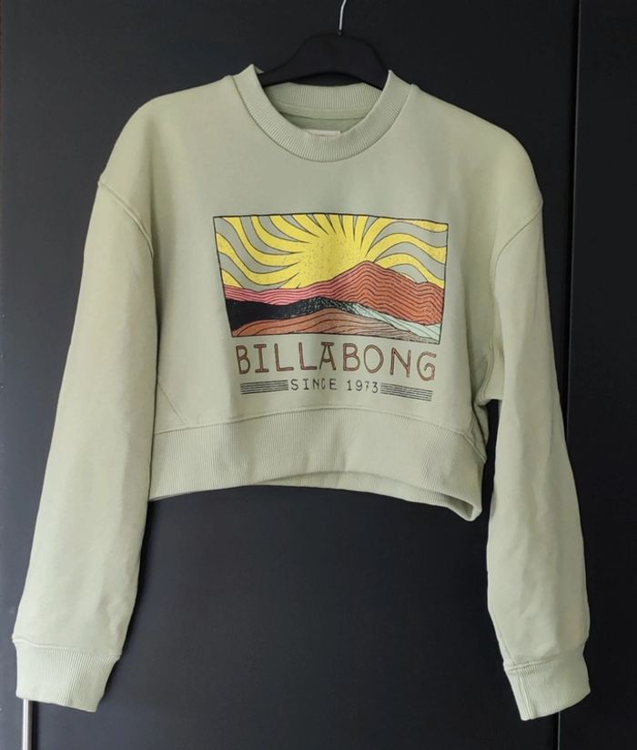 Sweatshirt pull crop Billabong - photo numéro 2