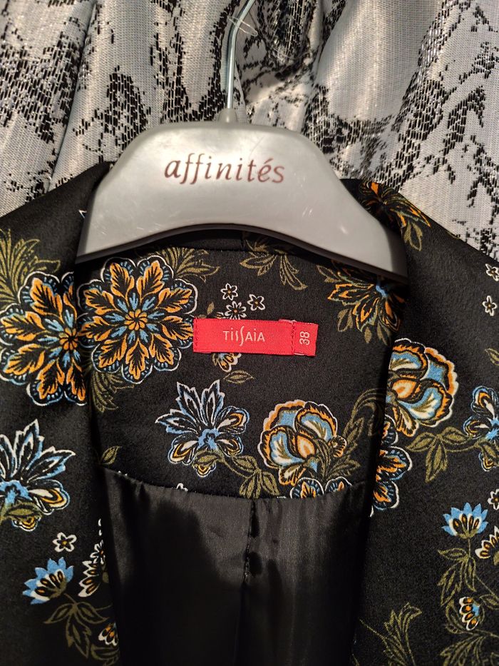 Blazer motif Florale Femme taille M - photo numéro 4