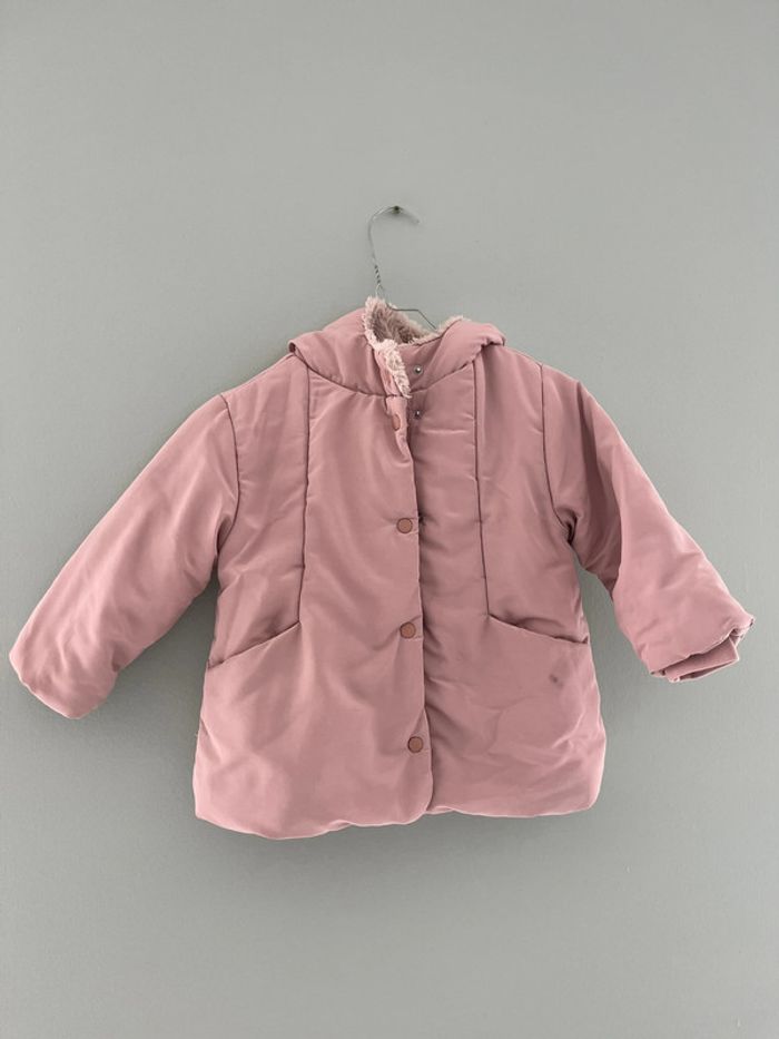 Manteau Zara rose