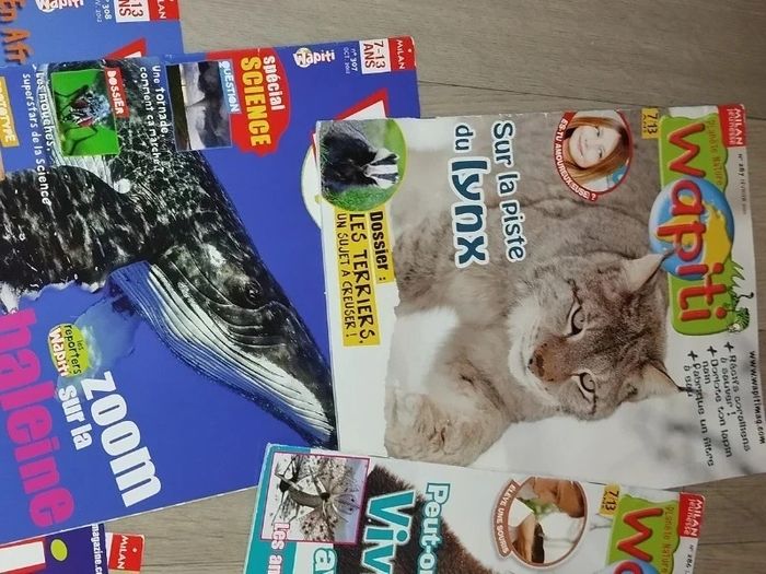 Lot de 7 magazines Wapiti année 2010-11-12-13 L028  7586988326 - photo numéro 7