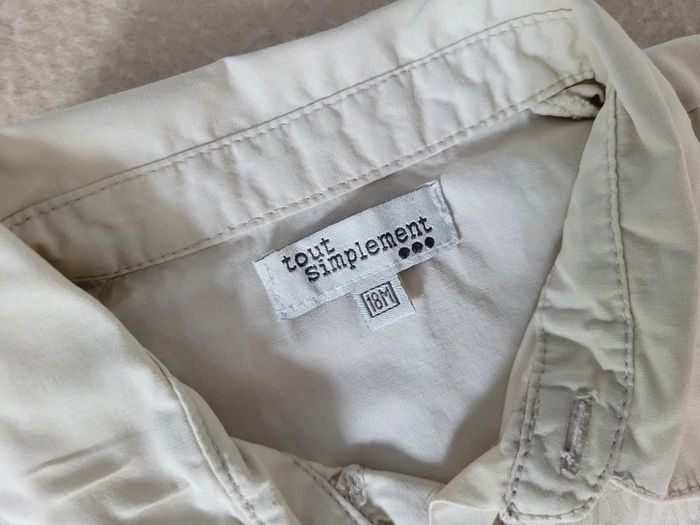 chemise manches courtes "tout simplement" 18 mois - photo numéro 4