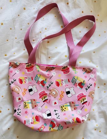 Tote Bag Petite Taille - Rose Bonbon