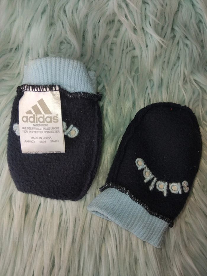 🌼 moufles bébé taille unique adidas - photo numéro 3