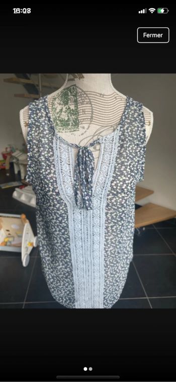 T-shirt sans manches Vintage dressing taille M