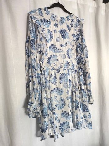 Magnifique robe d'été fluide 😍 manche longue | Taille L