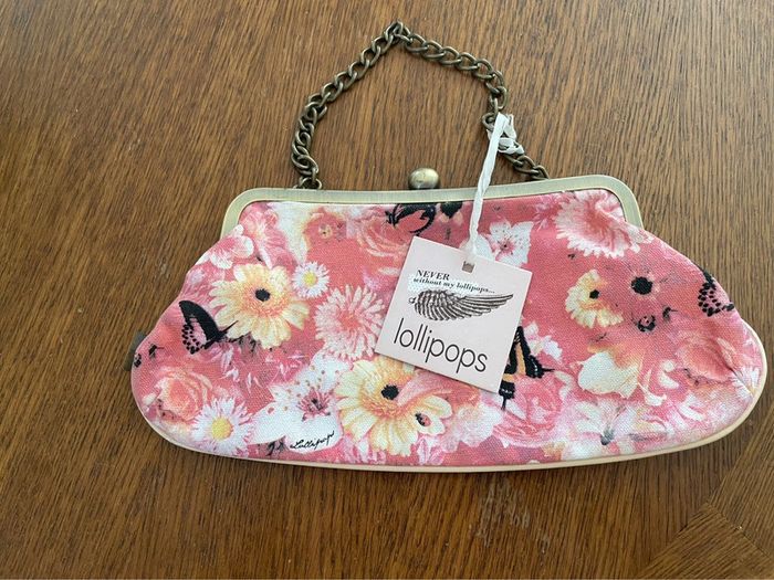 Pochette Lollipops à fleurs Neuve