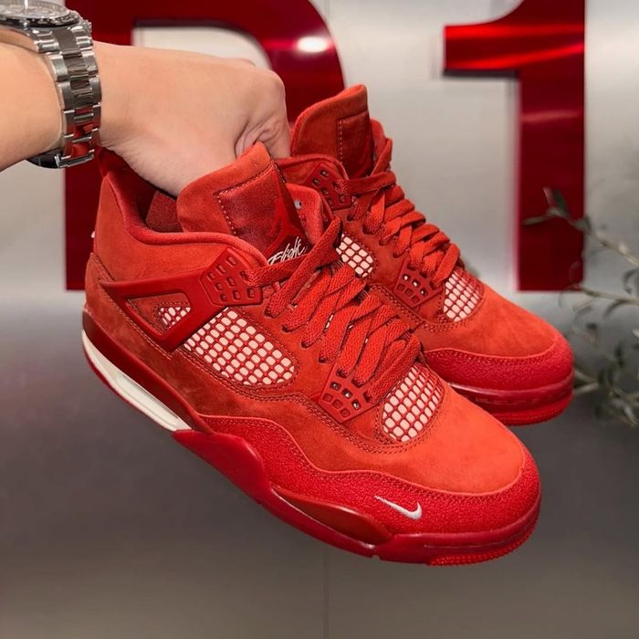 AIR JORDAN 4 BRICK BY BRICK  "AUTHENTIQUE " NO FAKE !! - photo numéro 2