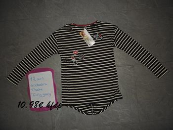 tee shirt orchestra taille 12 ans