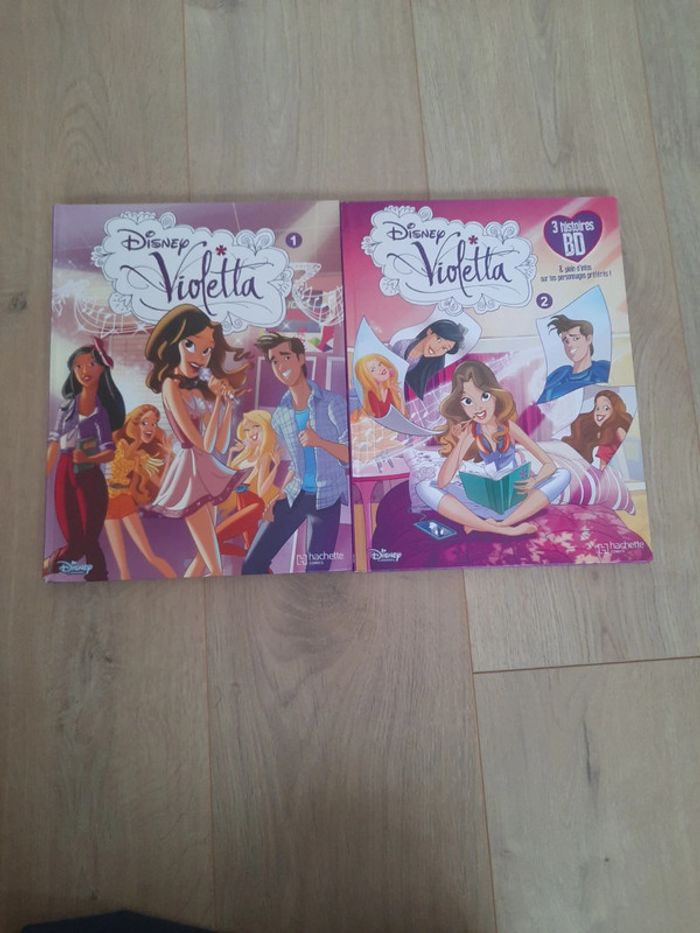 Lot de 2 bd violetta neuves tome 1 et 2