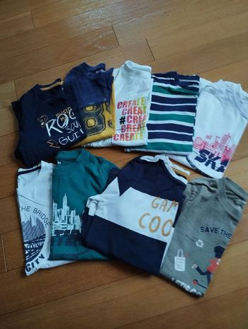 Polo manches longues garçon