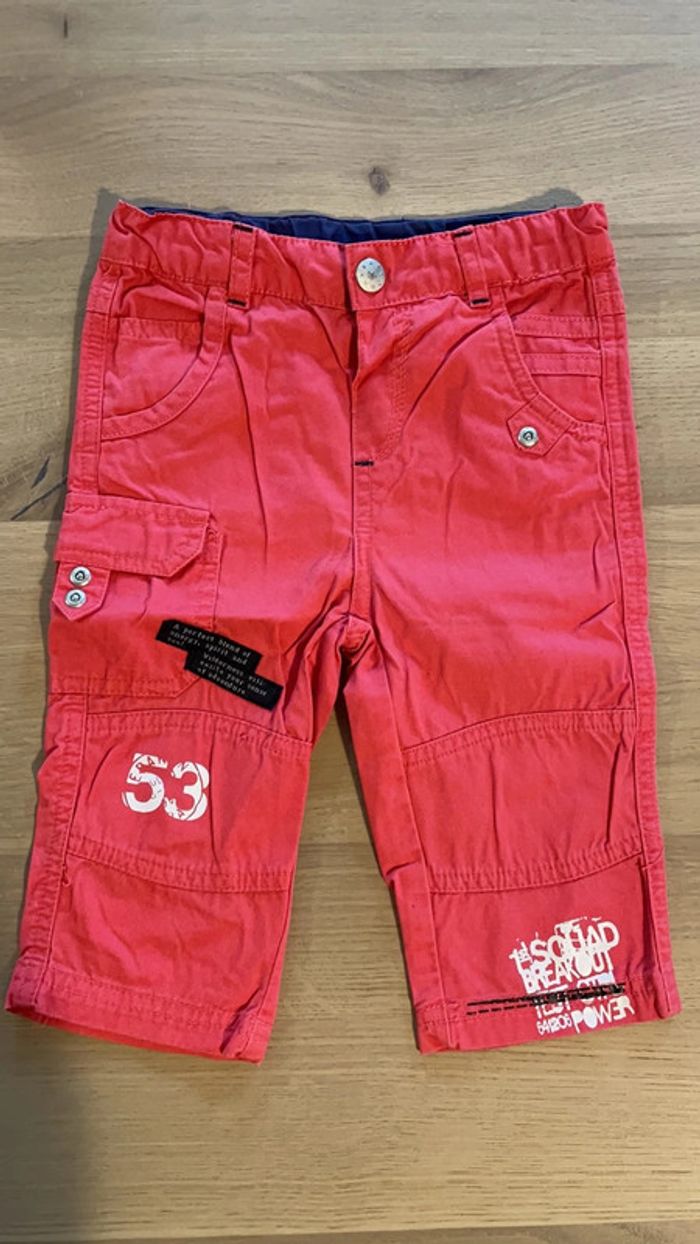 Pantalon rose tissaia 12 mois