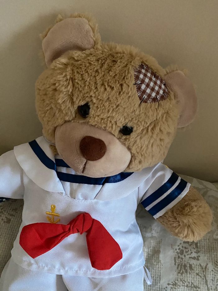 Peluche ours Teddy Bear Mountain fabrique ta peluche marin - photo numéro 3