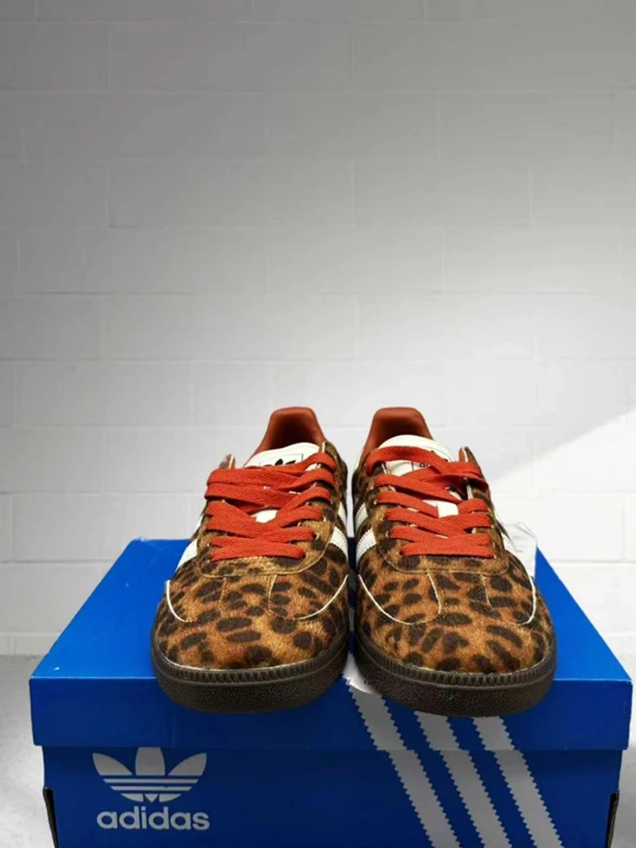 Adidas Samba Preloved Léopard Rouge   36 - photo numéro 4