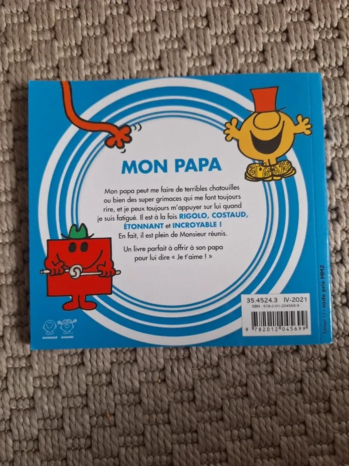Livre Mon Papa - photo numéro 2
