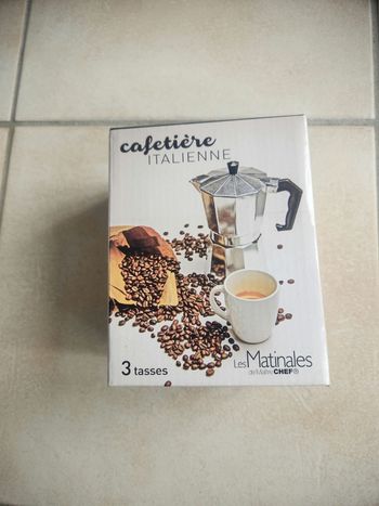 Cafetière italienne 3 tasses