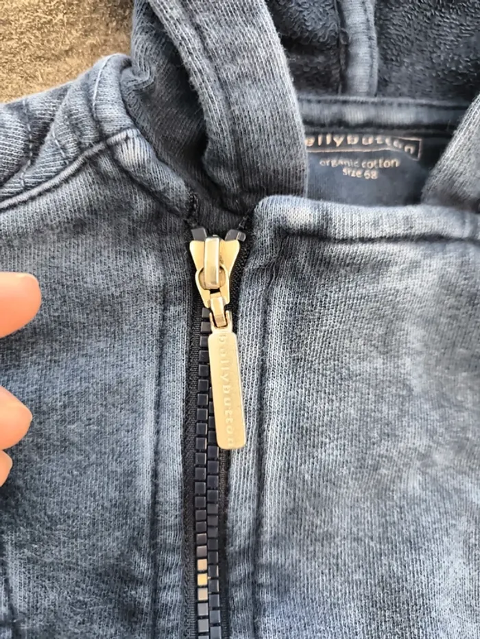 Gilet zippé garçon 6 mois BellyButton - photo numéro 6