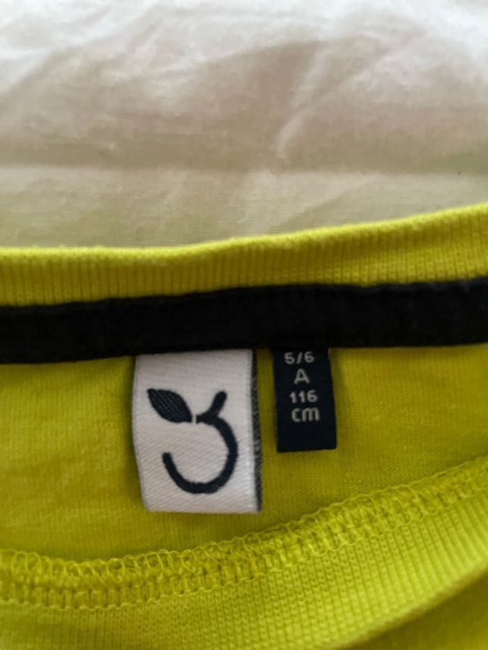 T shirt à manche longue 3 pommes 5/6 ans - photo numéro 3