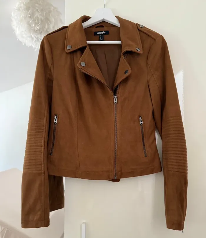 Veste daim - photo numéro 2