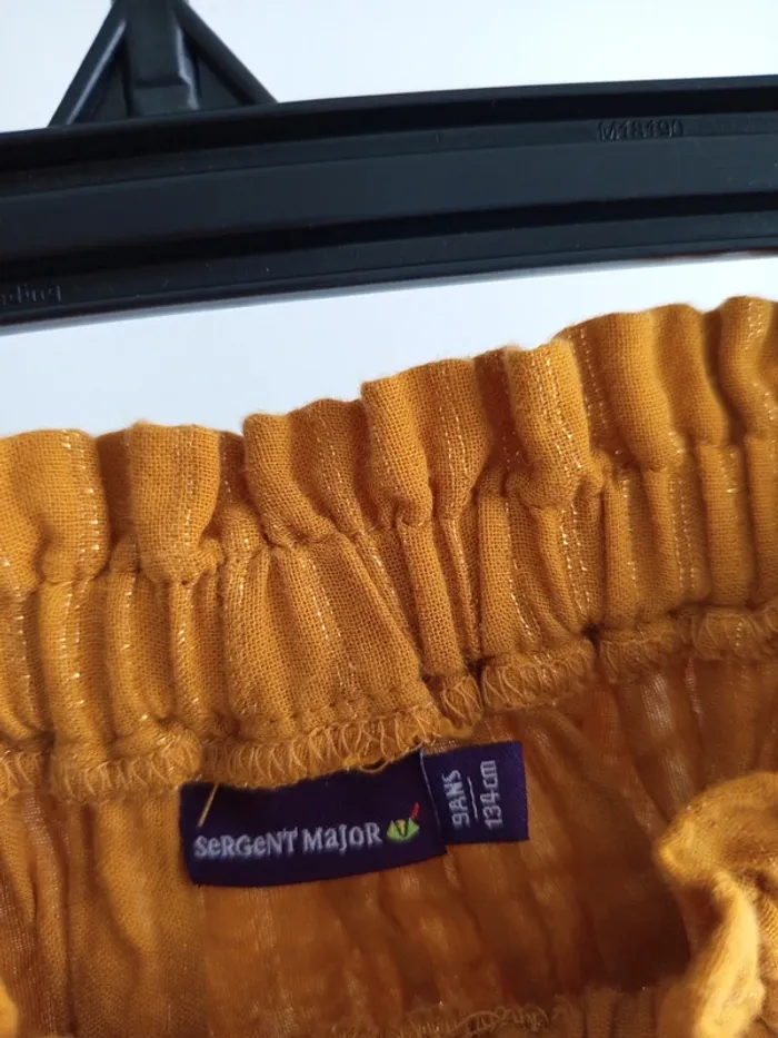 Jupe en gaze de coton avec broderie Sergent Major 9 ans - photo numéro 3