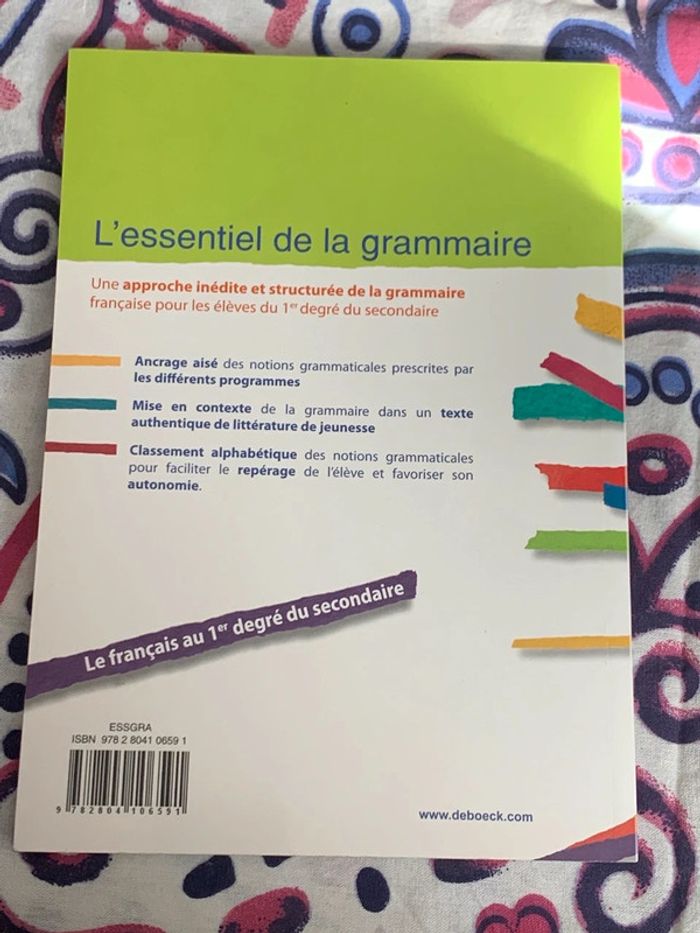 L'essentiel de la grammaire - photo numéro 2