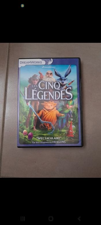 Dvd les cinq legendes