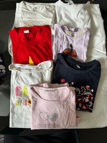 Lot de tee shirts manches courtes - 4 ans 
