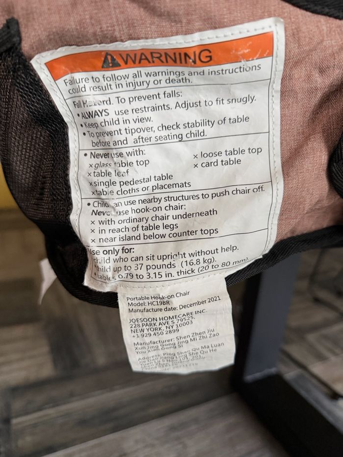 Siège de table portable - photo numéro 5