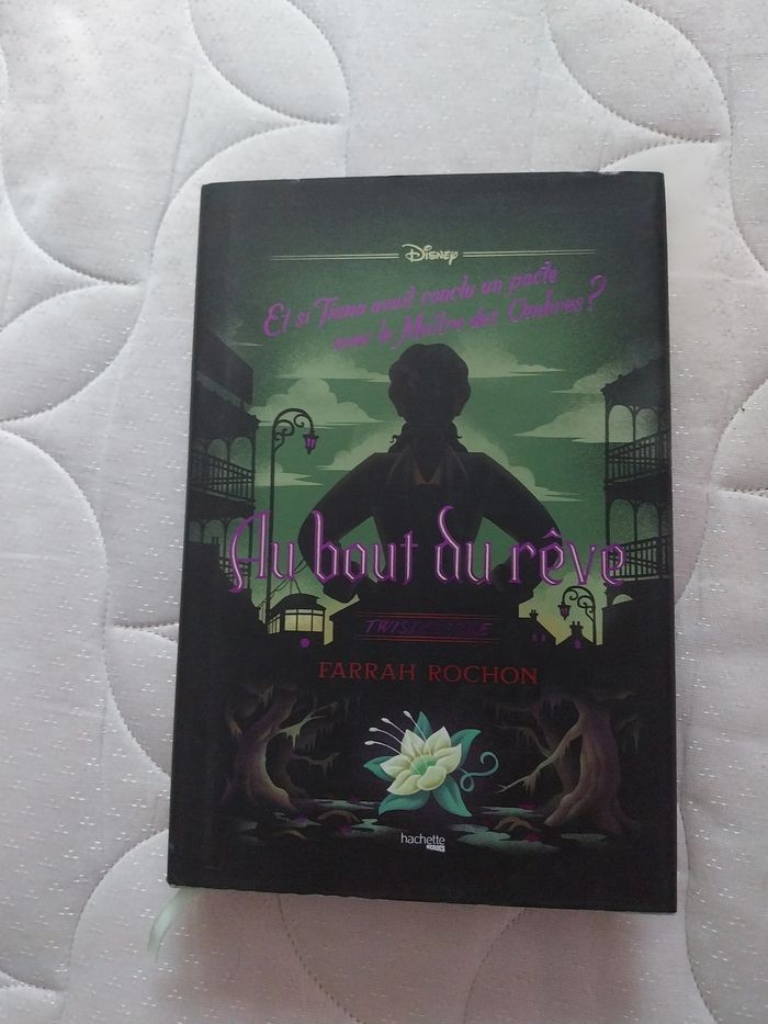 Roman Au Bout du Rêve Tiana Twisted Tale Relié Collector jaspage - photo numéro 5
