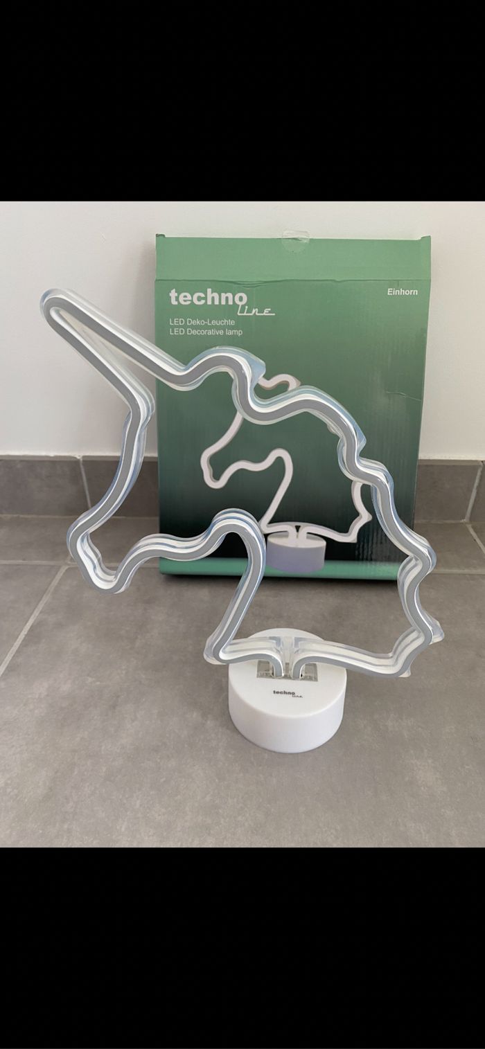Lampe décoration led Licorne - photo numéro 3