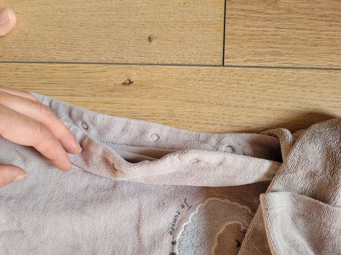 Pyjama velours tape à l'œil 18 mois - photo numéro 3