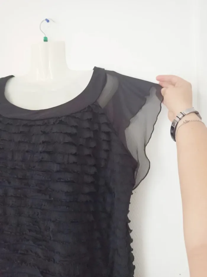 Blouse manches courtes femme - photo numéro 2