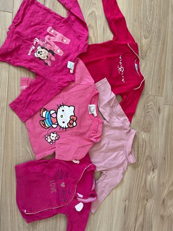 Lot tee shirt 3 mois