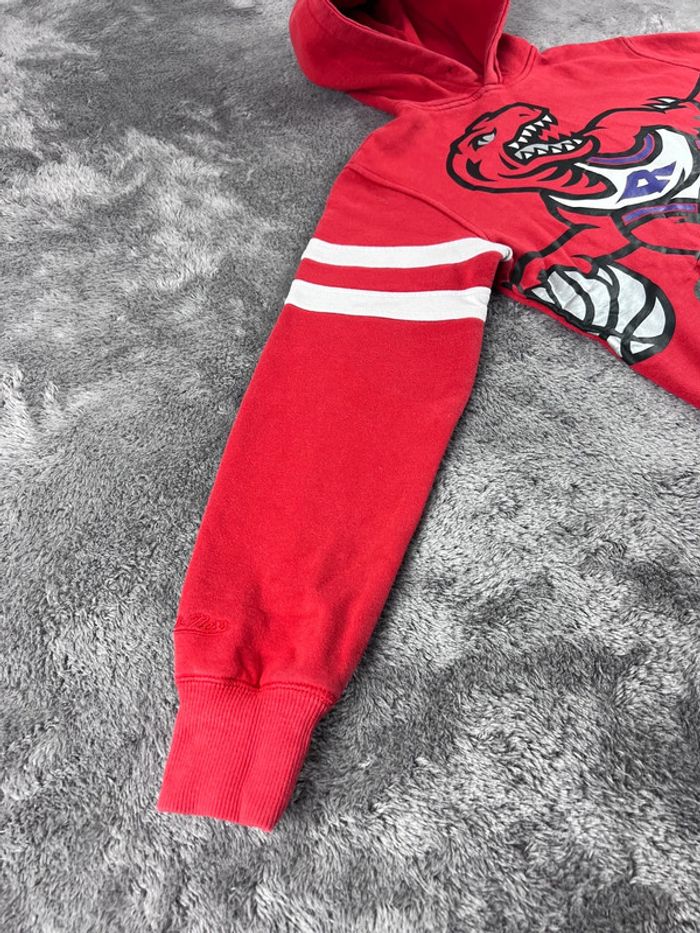 Sweat à Capuche Mitchell & Ness Raptors Rouge – Taille S - photo numéro 13