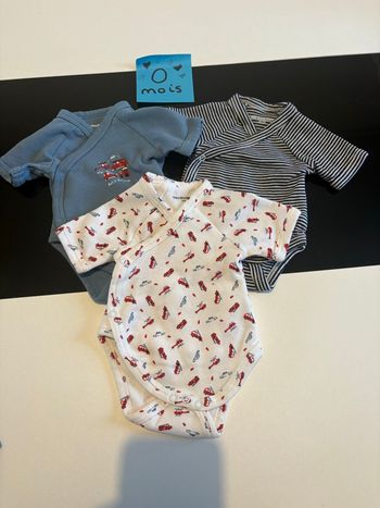 Lots de 3 bodies 