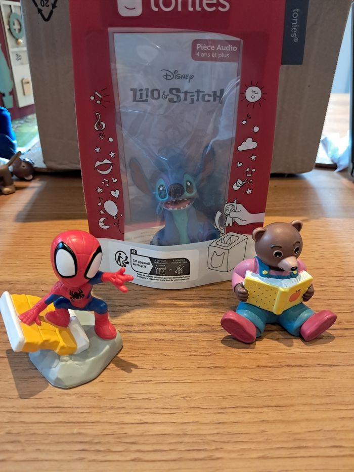 Lot de 3 tonies en français