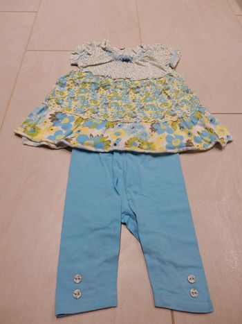Ensemble tunique et legging 18 mois