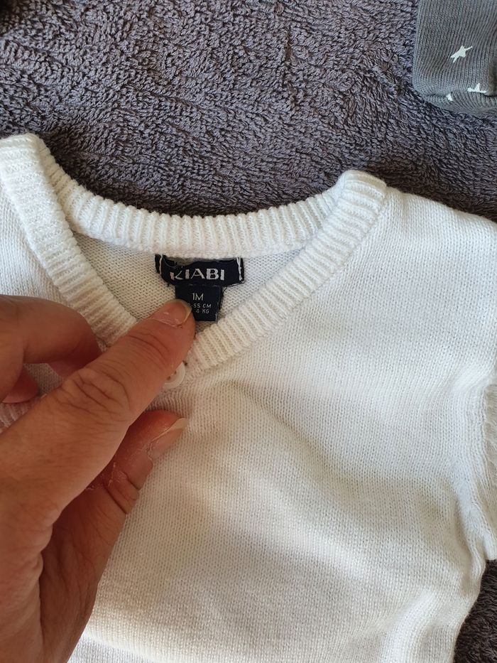 Lot ensemble bébé 1 mois fille garcon - photo numéro 5