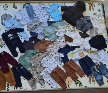 Lot de 30 Vêtements Bébé Garçon 3 mois