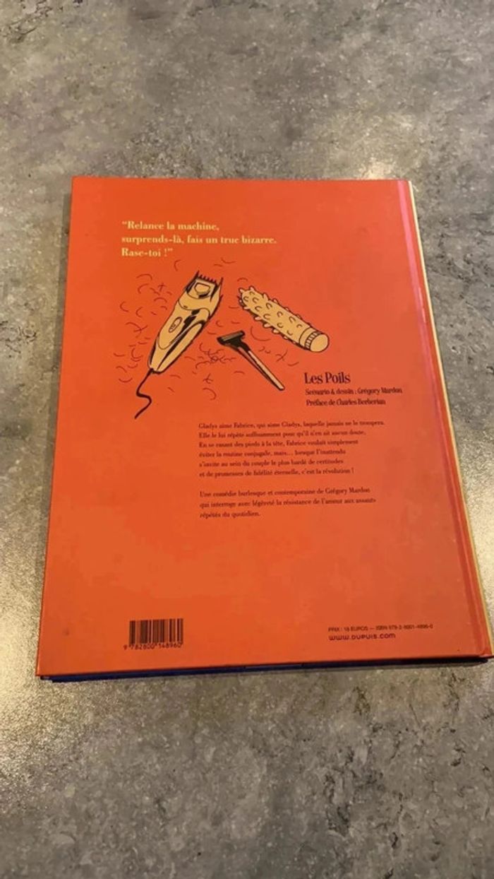 BD les poils Gregory mardon - photo numéro 2