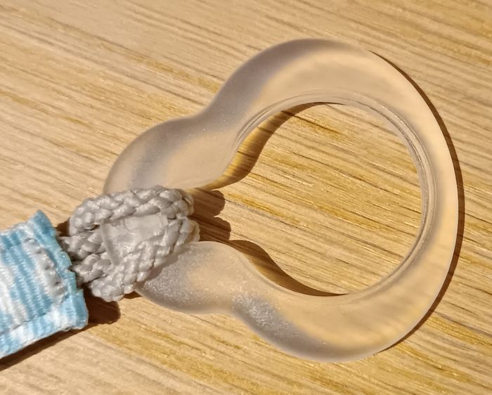 Attache tétine pour bébé garçon 24 cm - photo numéro 2