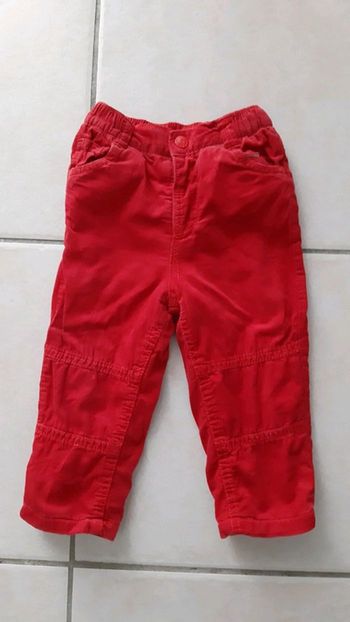 Pantalon doublé hiver garçon