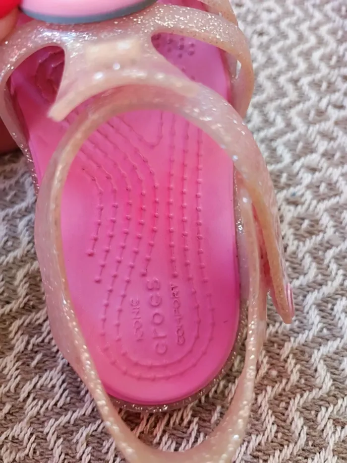 Méduses Crocs arc-en-ciel C6 soit taille 22-23 - photo numéro 4