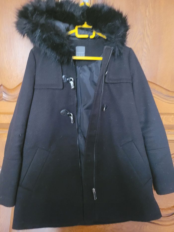 Vends mante chaud capuche très bon état - photo numéro 2