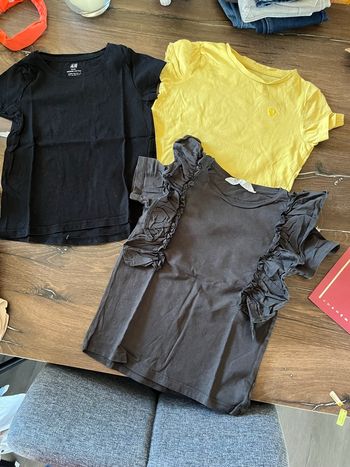Lot 3 t-shirts fille H&M
