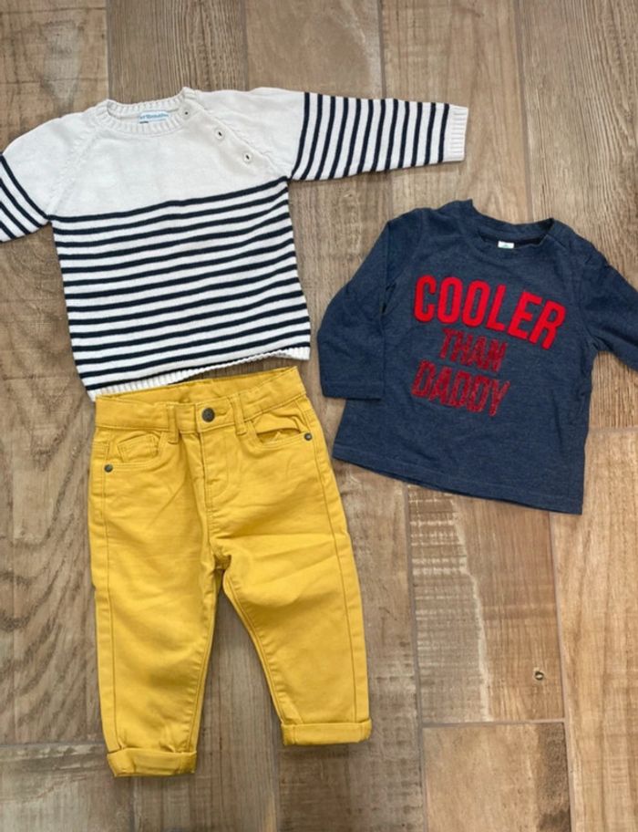 Ensemble bébé garçon 12 mois