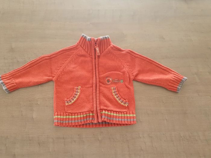 Gilet en laine mixte 6 mois