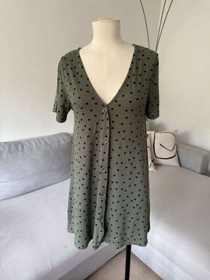 Robe à pois neuve avec étiquette - photo numéro 2