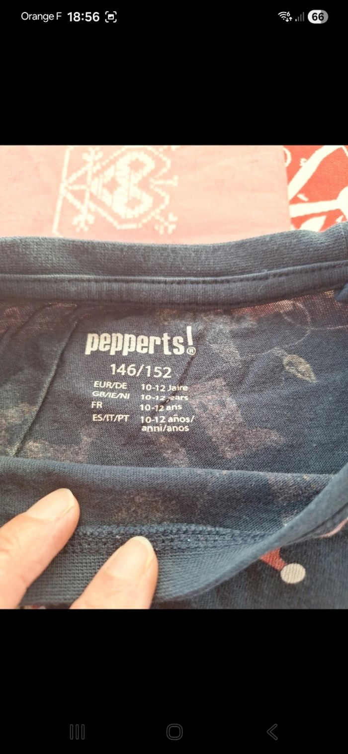 Pyjama 2 pièces Pepperts 10/12 ans - photo numéro 2