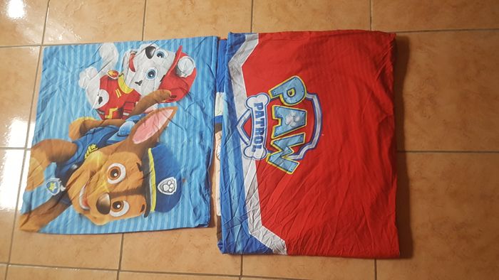 Housse de couette et taie d'oreiller Paw Patrol enfant - photo numéro 5